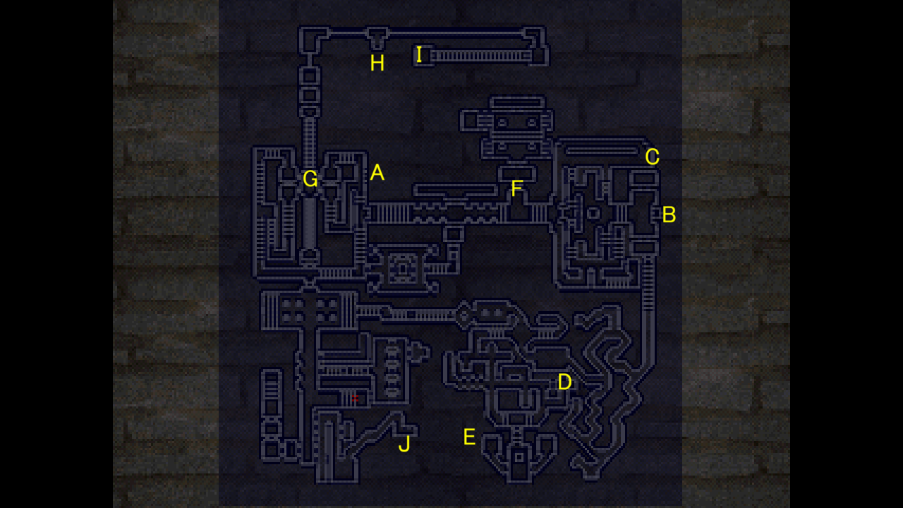 King's Field 攻略マップ 第3層